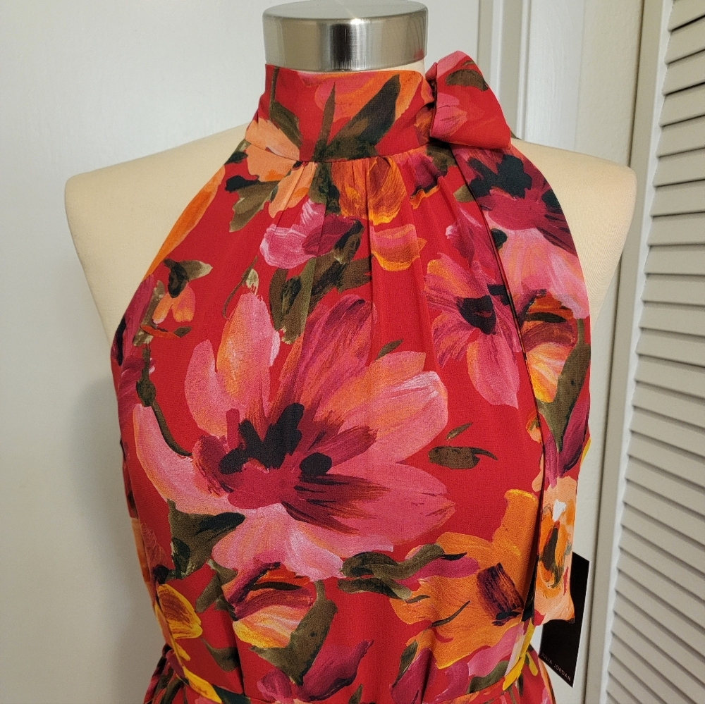 JULIA JORDAN FLORAL MAXI DRESS NWT - Picture 2 of 3